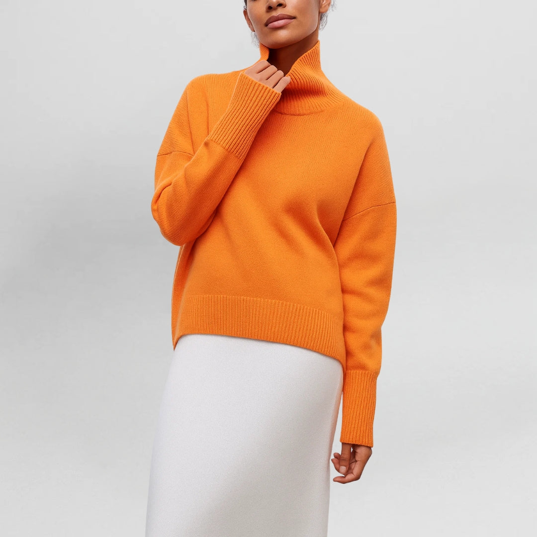Stefanie™ – Turtleneck Knit Jumper