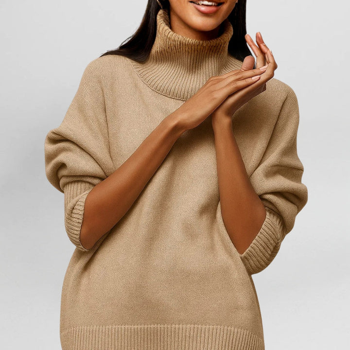 Stefanie™ – Turtleneck Knit Jumper
