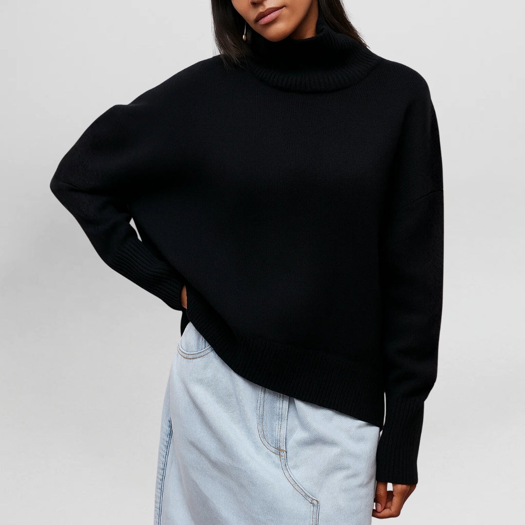 Stefanie™ – Turtleneck Knit Jumper