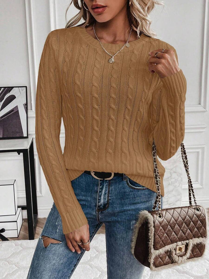 Celina – Ladies' Cable-Knit Jumper