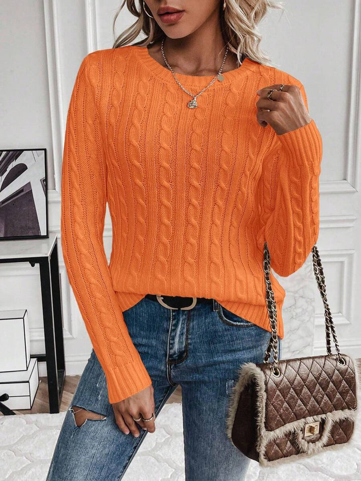 Celina – Ladies' Cable-Knit Jumper