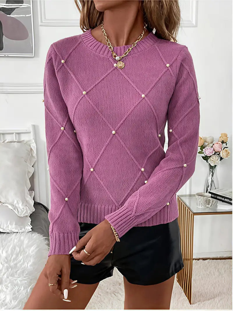 ELSWYN™ – Embellished Knit Jumper