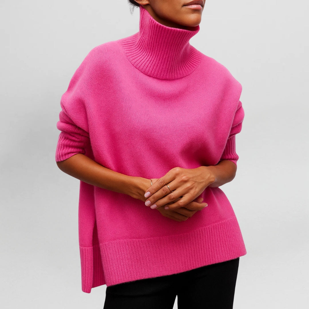 Stefanie™ – Turtleneck Knit Jumper