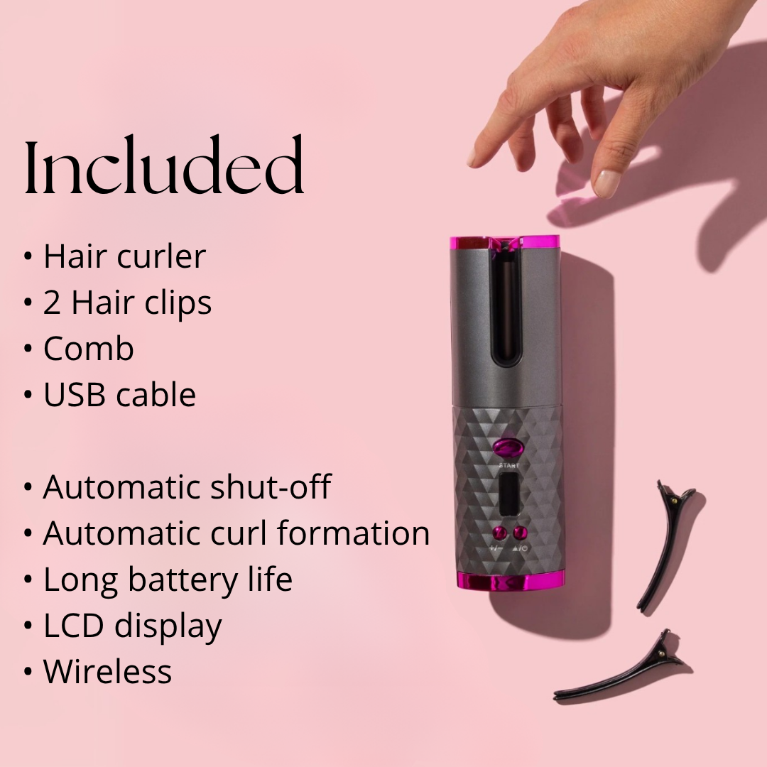 Curlora™ | Cordless Hair Curler