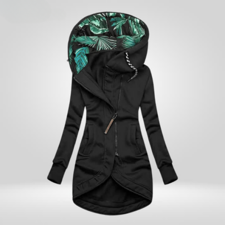 CALLIE™ – Longline Hooded Zip Jacket