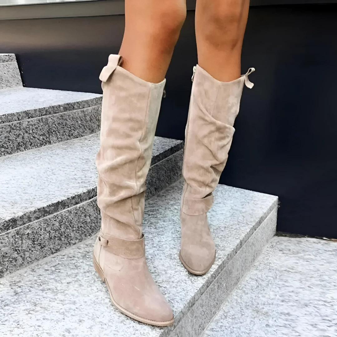 JENNIFER™ – Suede Knee Boots