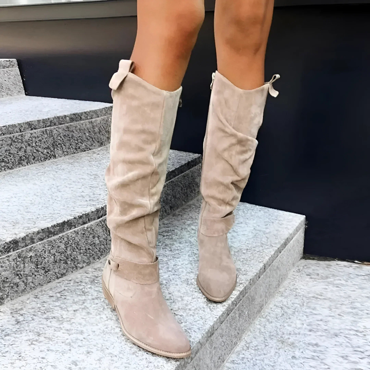 JENNIFER™ – Suede Knee Boots