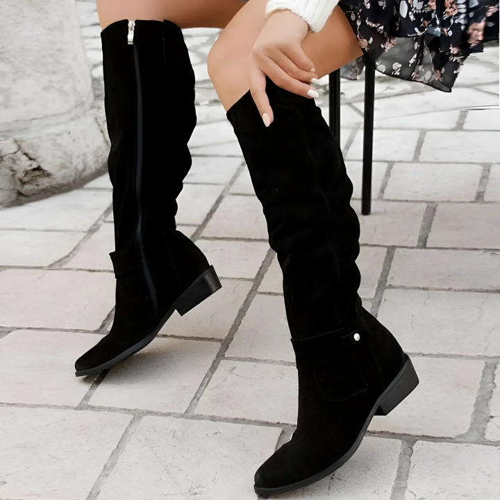 JENNIFER™ – Suede Knee Boots