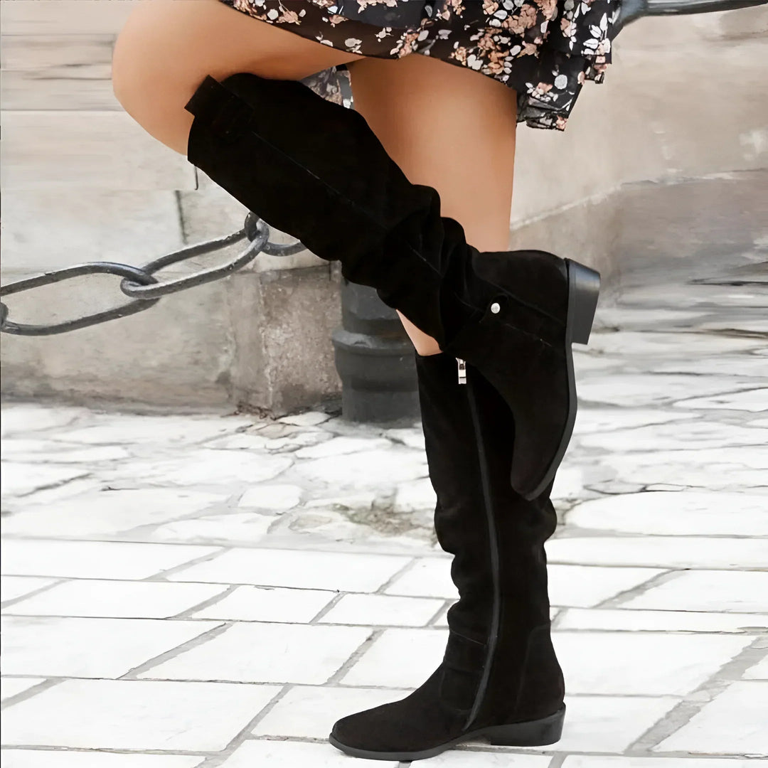 JENNIFER™ – Suede Knee Boots