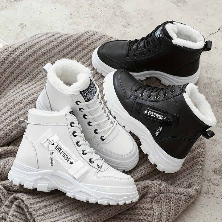 BRONTE™ – Fleece-Lined Platform Boots