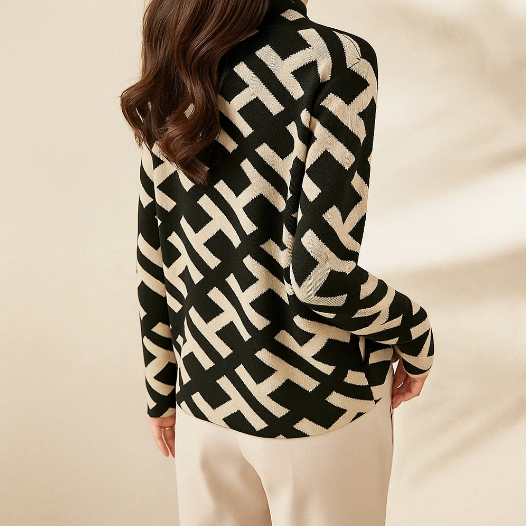 JOVIERA™ – Patterned Knit Jumper