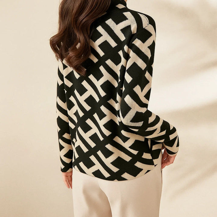 JOVIERA™ – Patterned Knit Jumper