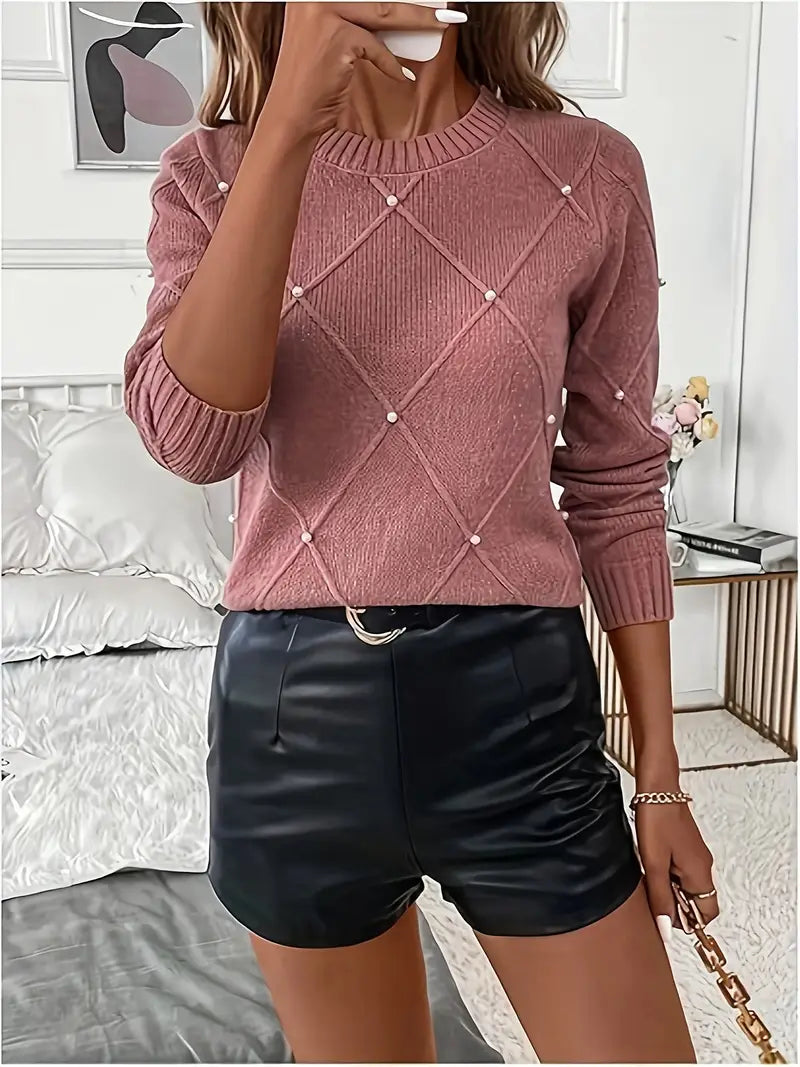 ELSWYN™ – Embellished Knit Jumper