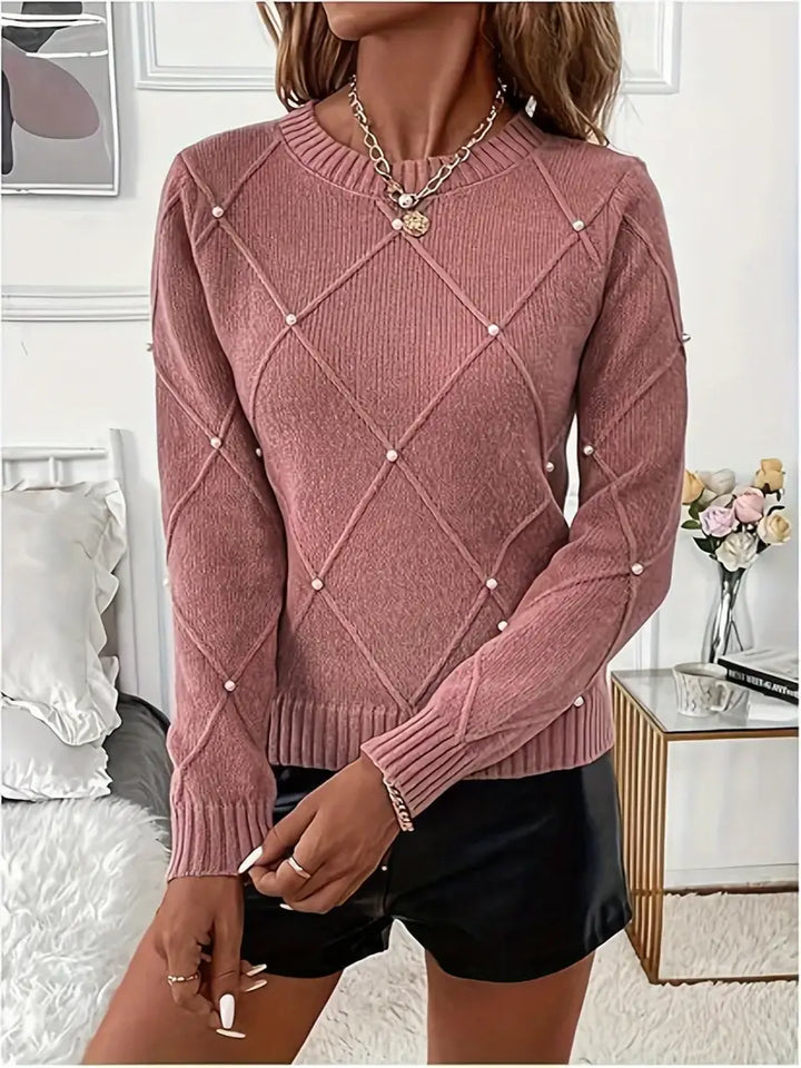 ELSWYN™ – Embellished Knit Jumper