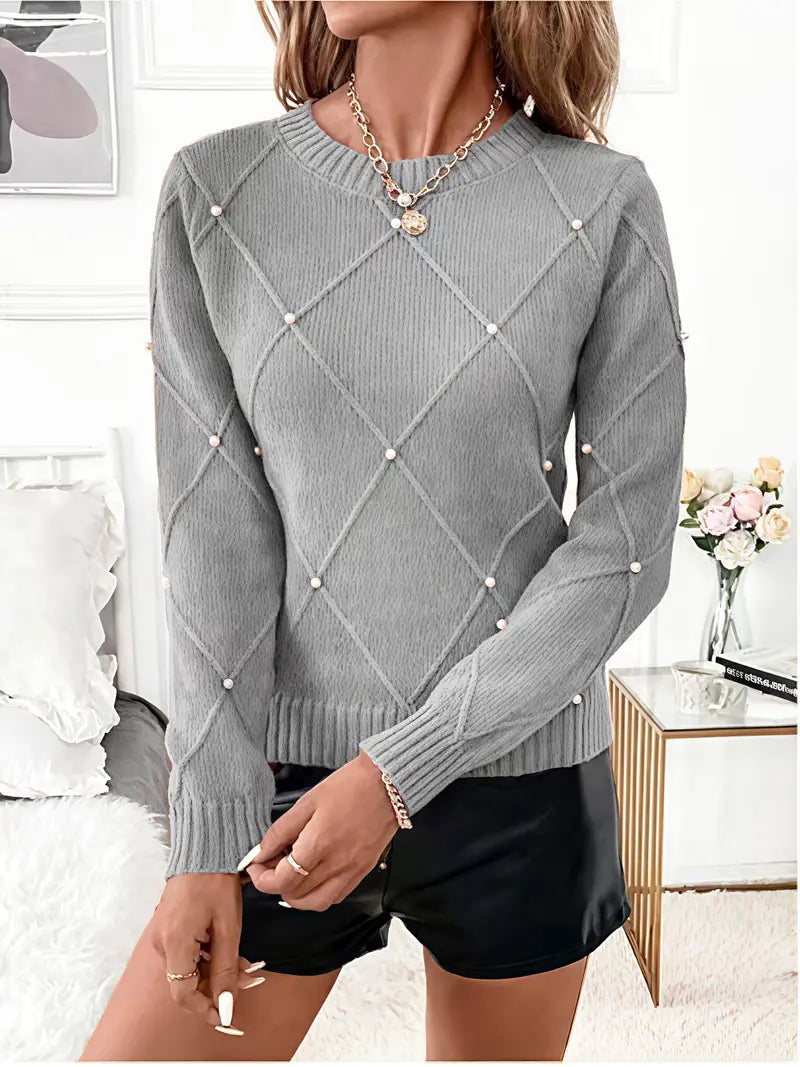 ELSWYN™ – Embellished Knit Jumper