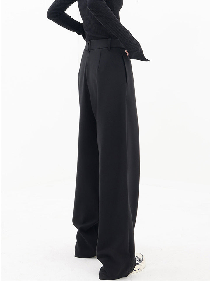 ELENA™ – Asymmetric Layer Wide-Leg Dress Trouser