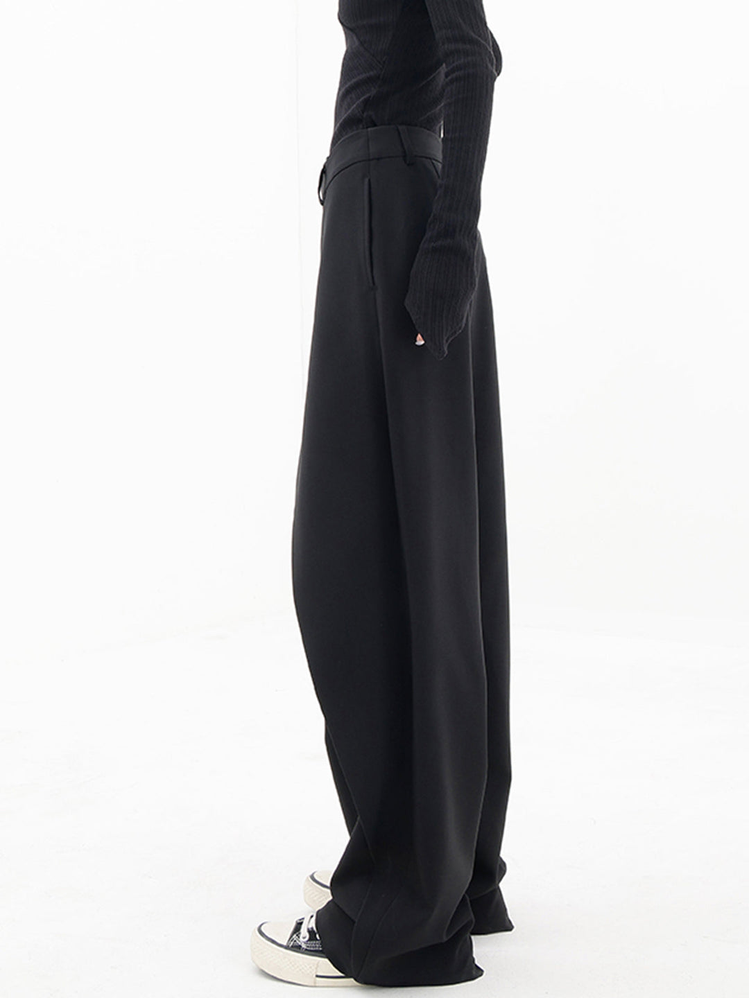 ELENA™ – Asymmetric Layer Wide-Leg Dress Trouser