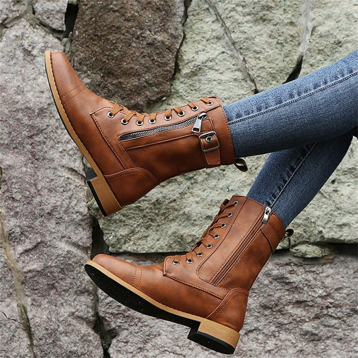 Ericka™ | Zipper Boots