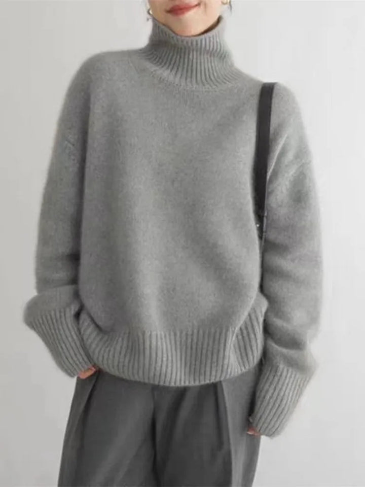 ANNA™ – High neck jumper