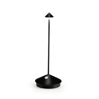 Cordless table lamp in black