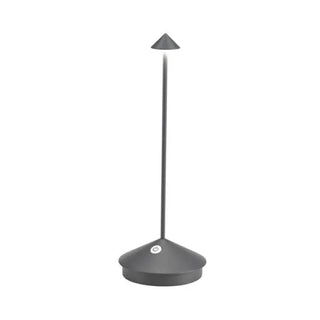 Cordless table lamp in grey