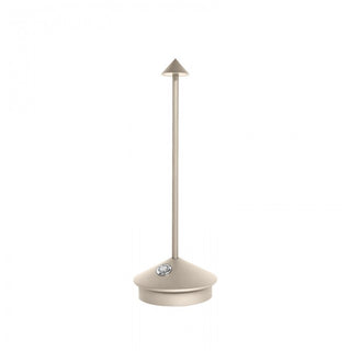 Cordless table lamp in gold