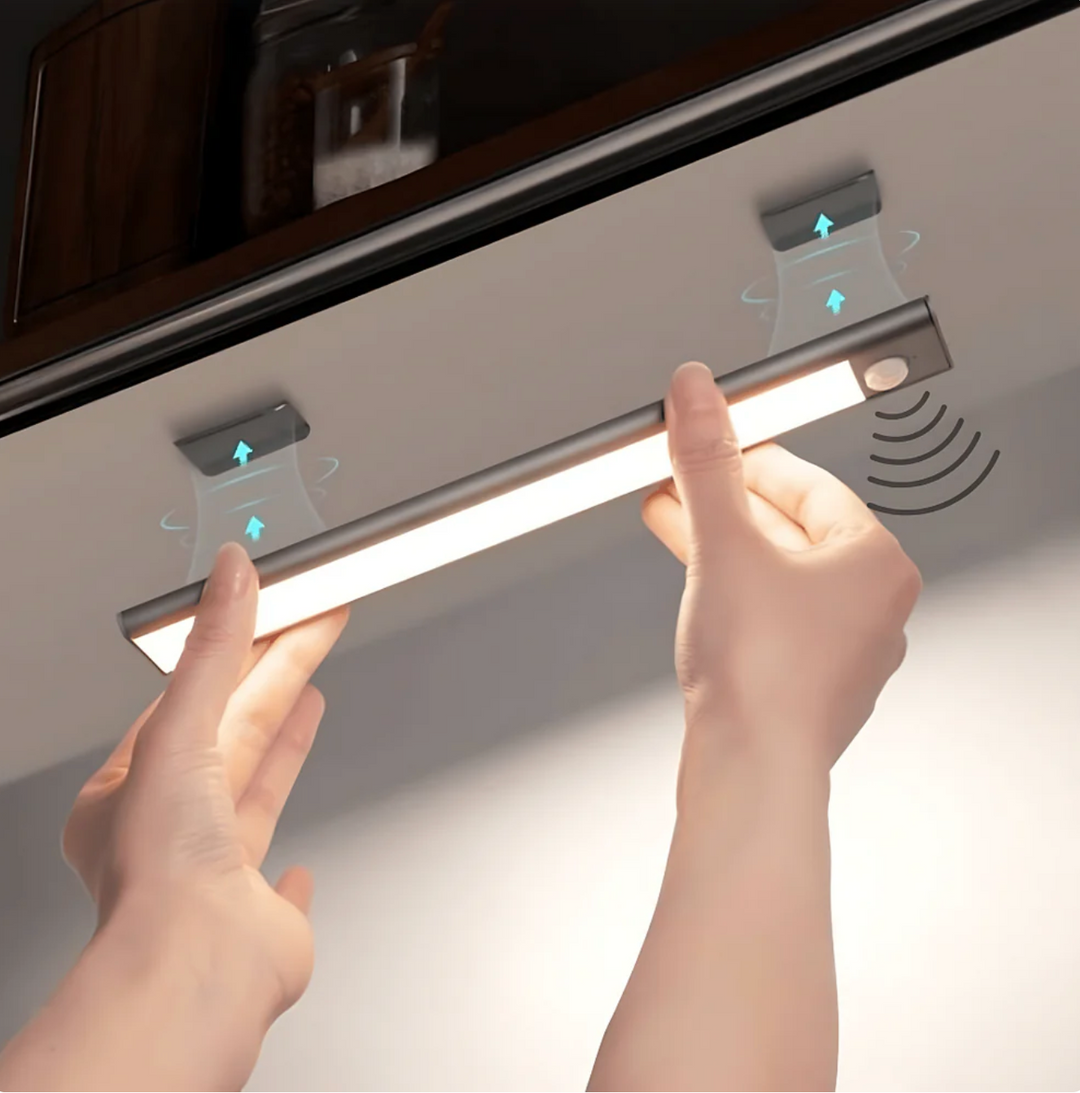 Motion sensor LED cabinet light