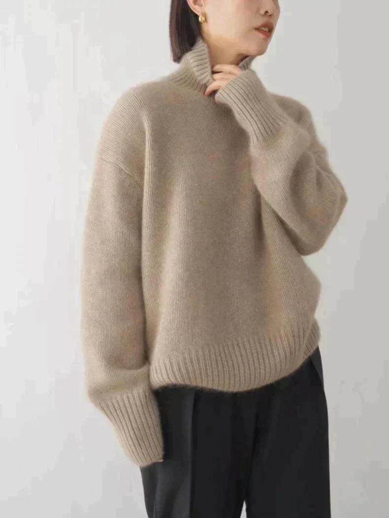 ANNA™ – High neck jumper