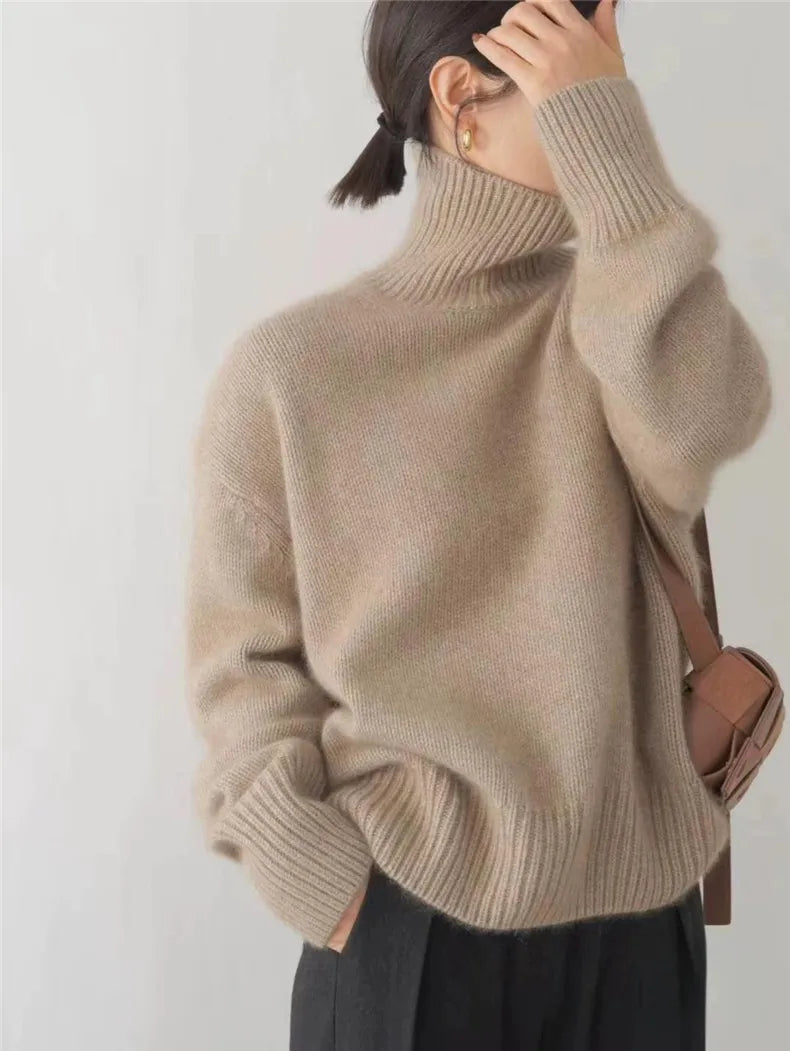 ANNA™ – High neck jumper
