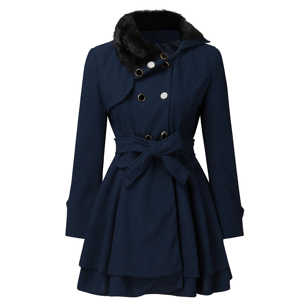 COSETTE™ – Belted Flare Coat
