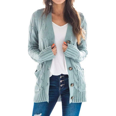 PIPPA™ – Cable Knit Button Cardigan