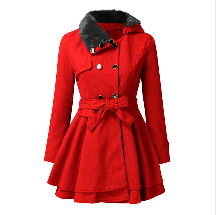 COSETTE™ – Belted Flare Coat