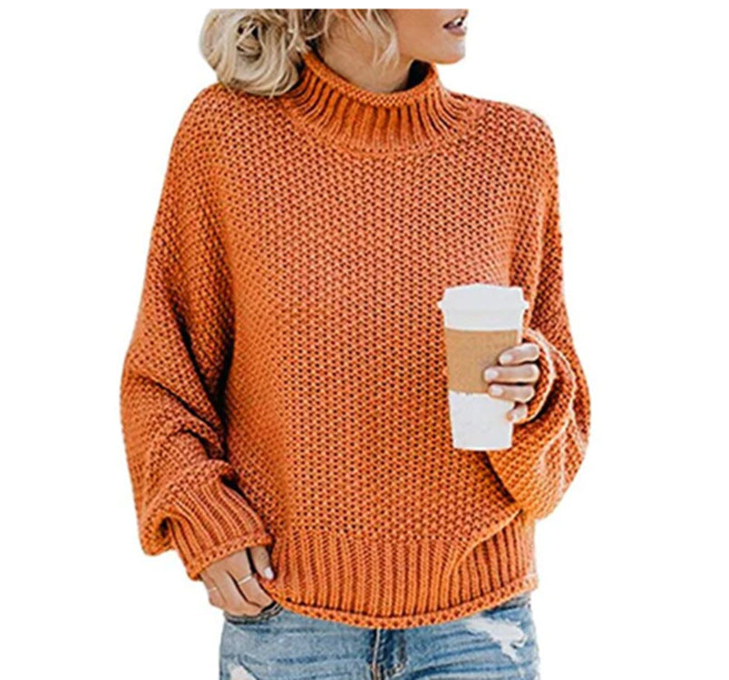 ERIN™ – Chunky Knit Turtleneck Sweater