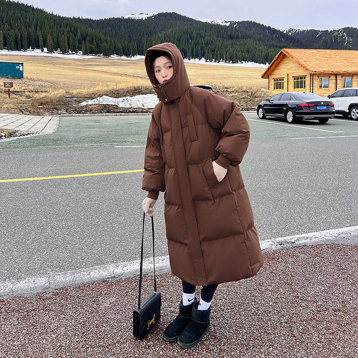 LEMI™ - Comfy Waterproof Hooded Long Puffer Jacket