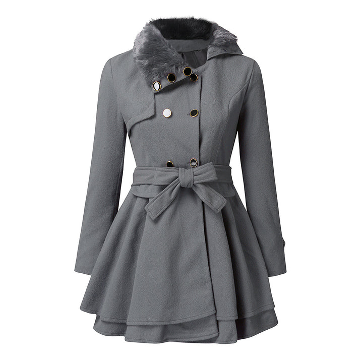 COSETTE™ – Belted Flare Coat