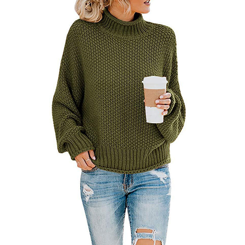 ERIN™ – Chunky Knit Turtleneck Sweater
