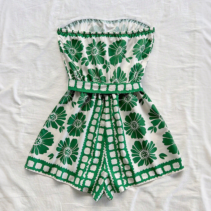 MAGNOLIA™ - Chic Summer Tube Top Short Jumpsuit