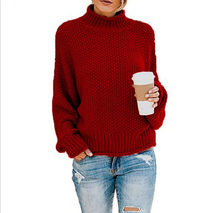 ERIN™ – Chunky Knit Turtleneck Sweater