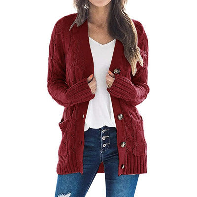 PIPPA™ – Cable Knit Button Cardigan