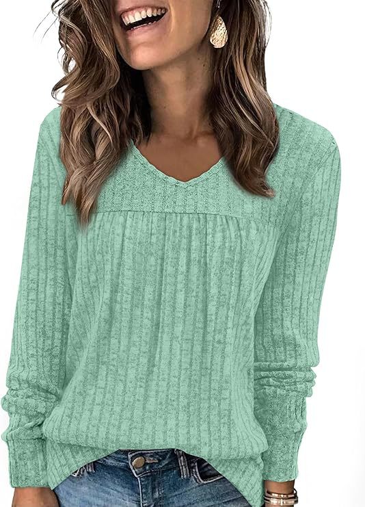 ARIEL™ – V-Neck Casual Top