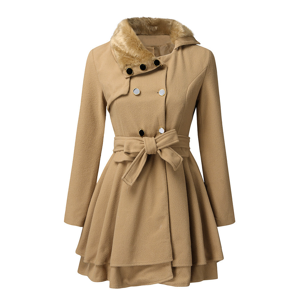 COSETTE™ – Belted Flare Coat