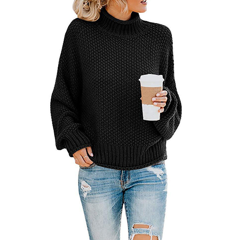 ERIN™ – Chunky Knit Turtleneck Sweater