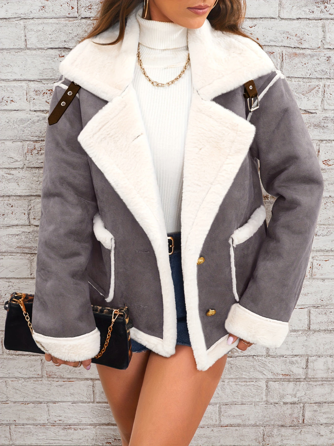 SIENNA™ – Faux shearling jacket