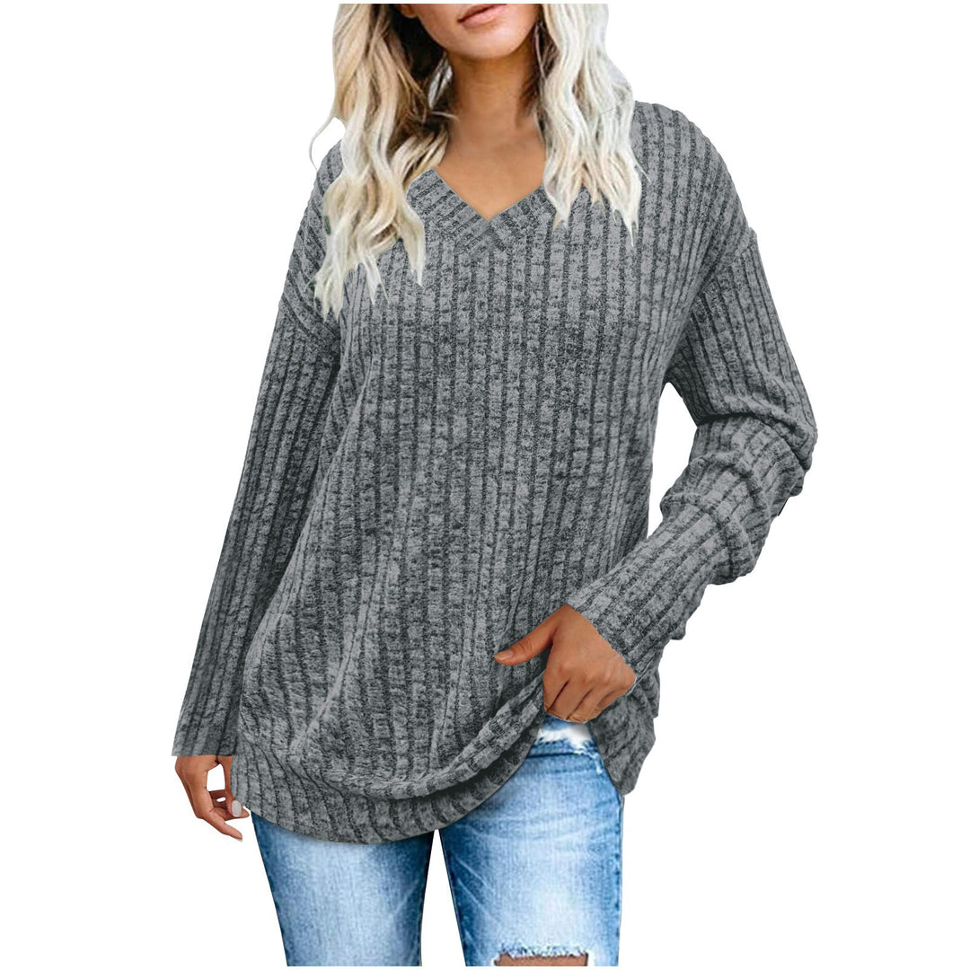 WISH™ – Ribbed Brushed Knit Top