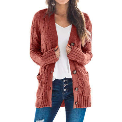 PIPPA™ – Cable Knit Button Cardigan