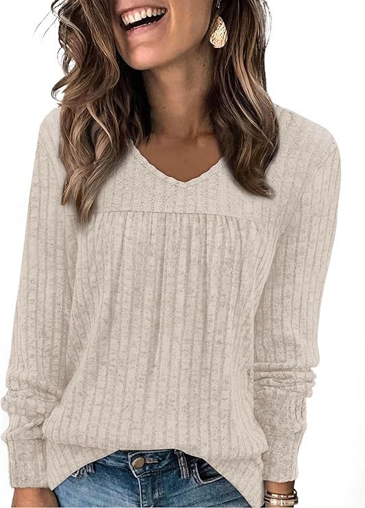 ARIEL™ – V-Neck Casual Top