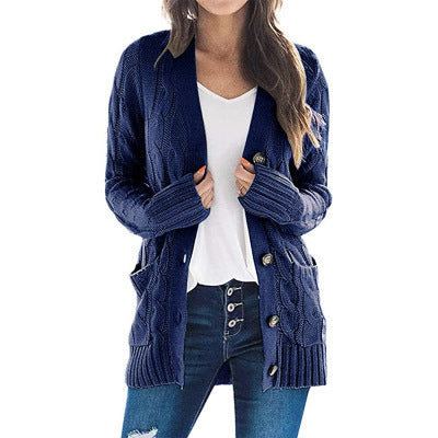 PIPPA™ – Cable Knit Button Cardigan