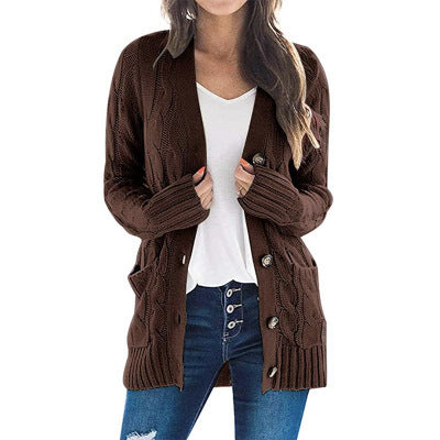 PIPPA™ – Cable Knit Button Cardigan