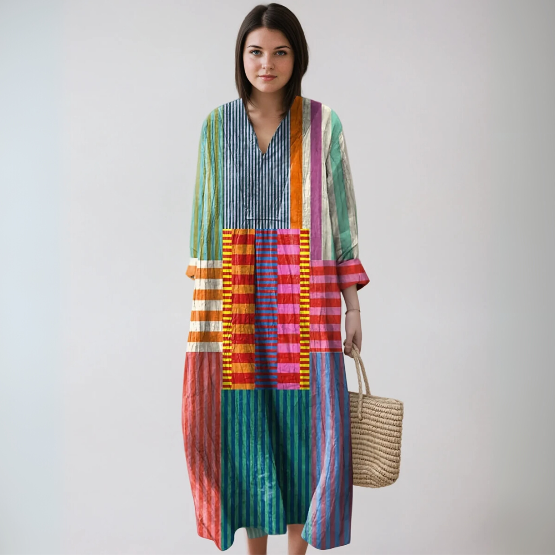 Ottilie | Summer Geometric Dress