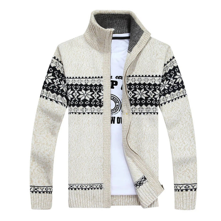 Jacob - Zip-Up Vintage Cardigan